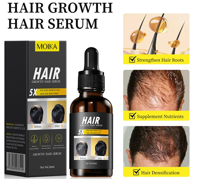Hair Care Organic - Olejek do włosów na porost włosów,