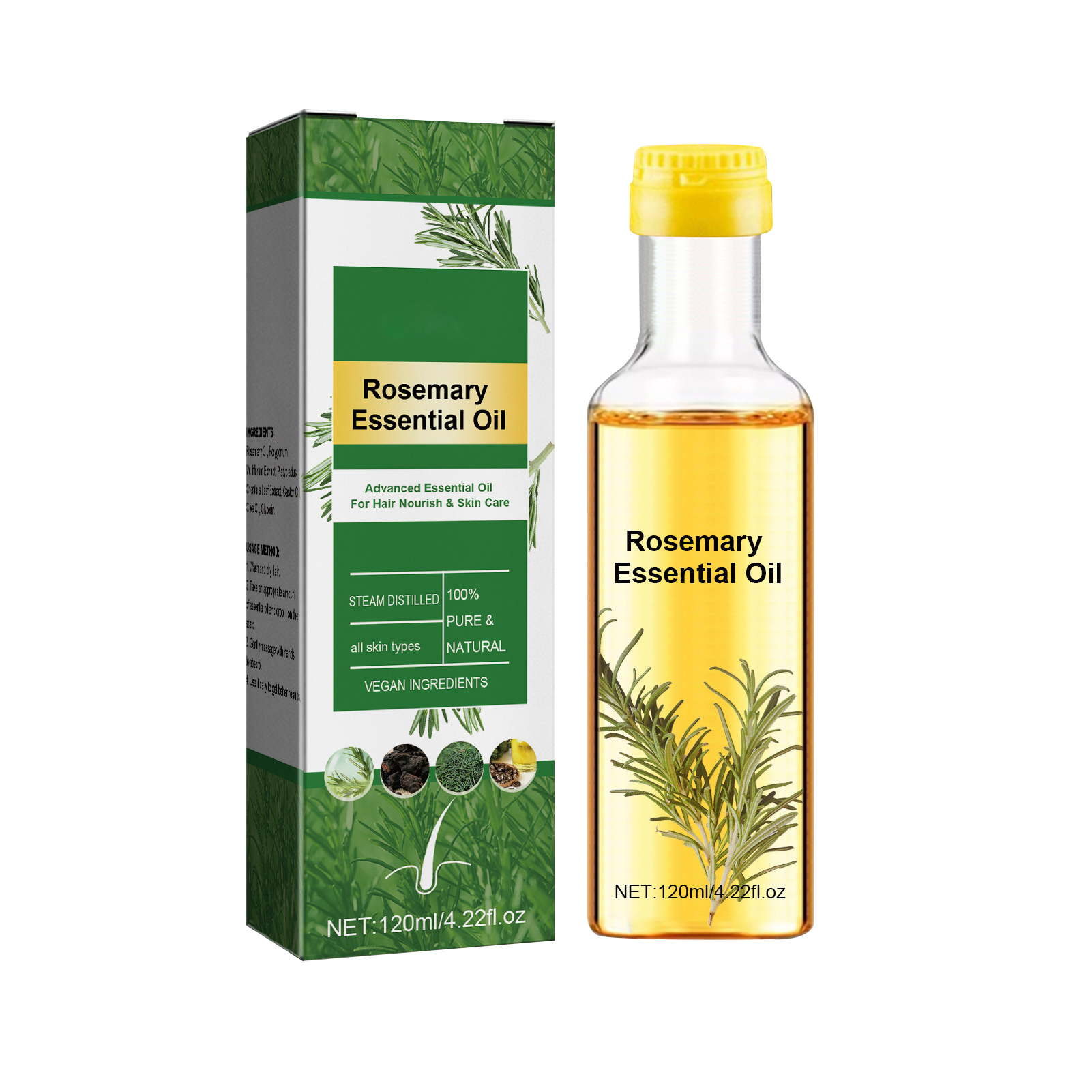 Olejek eteryczny rozmarynowy R – Hair Care Natural Ingredients recenzja i cena